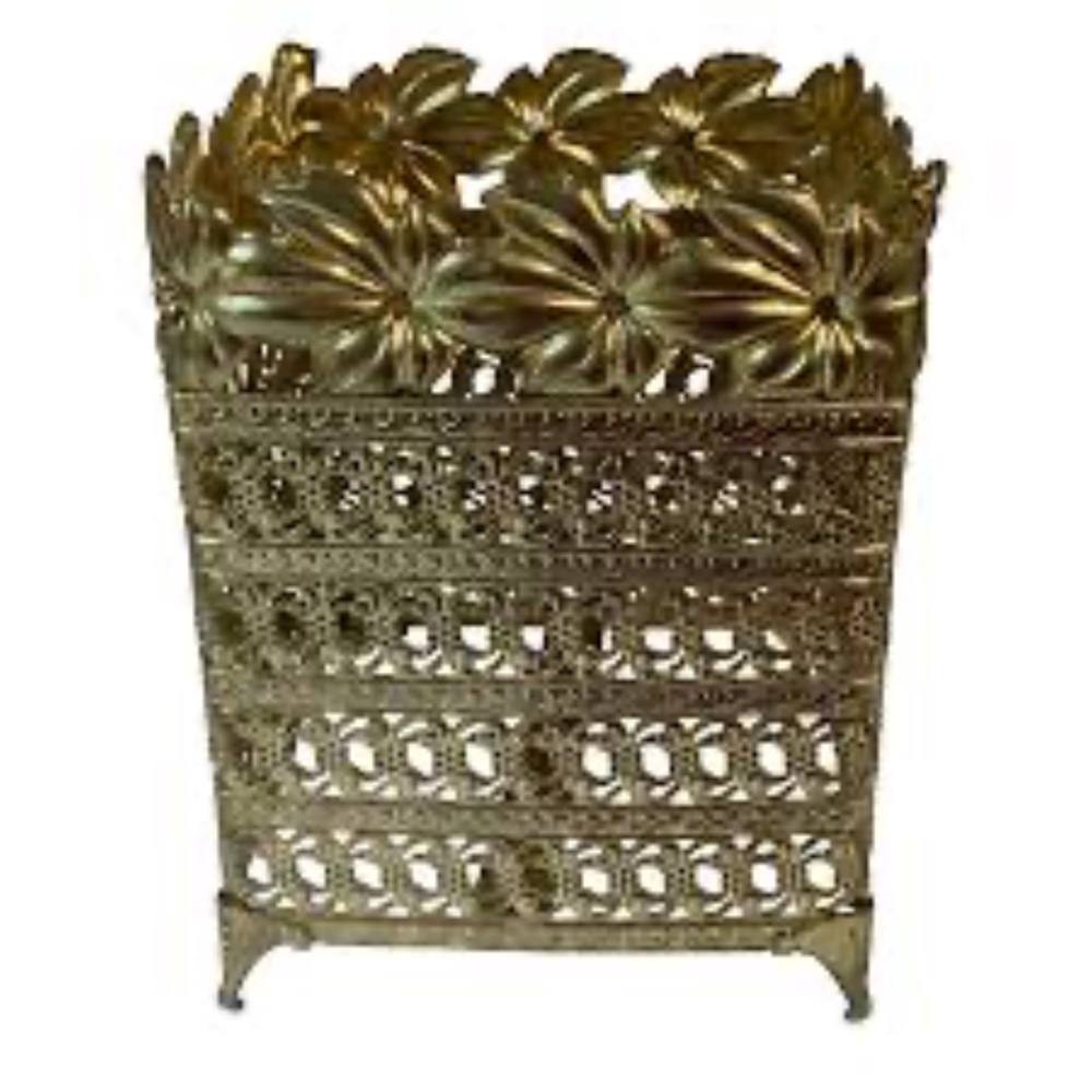 Vintage Hollywood Regency Tissue Box Cover